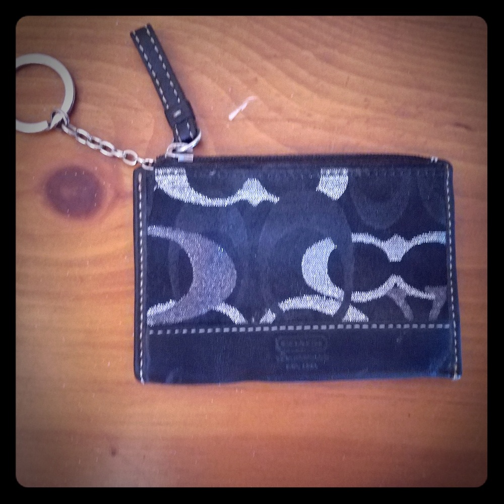 Coach keychain wallet